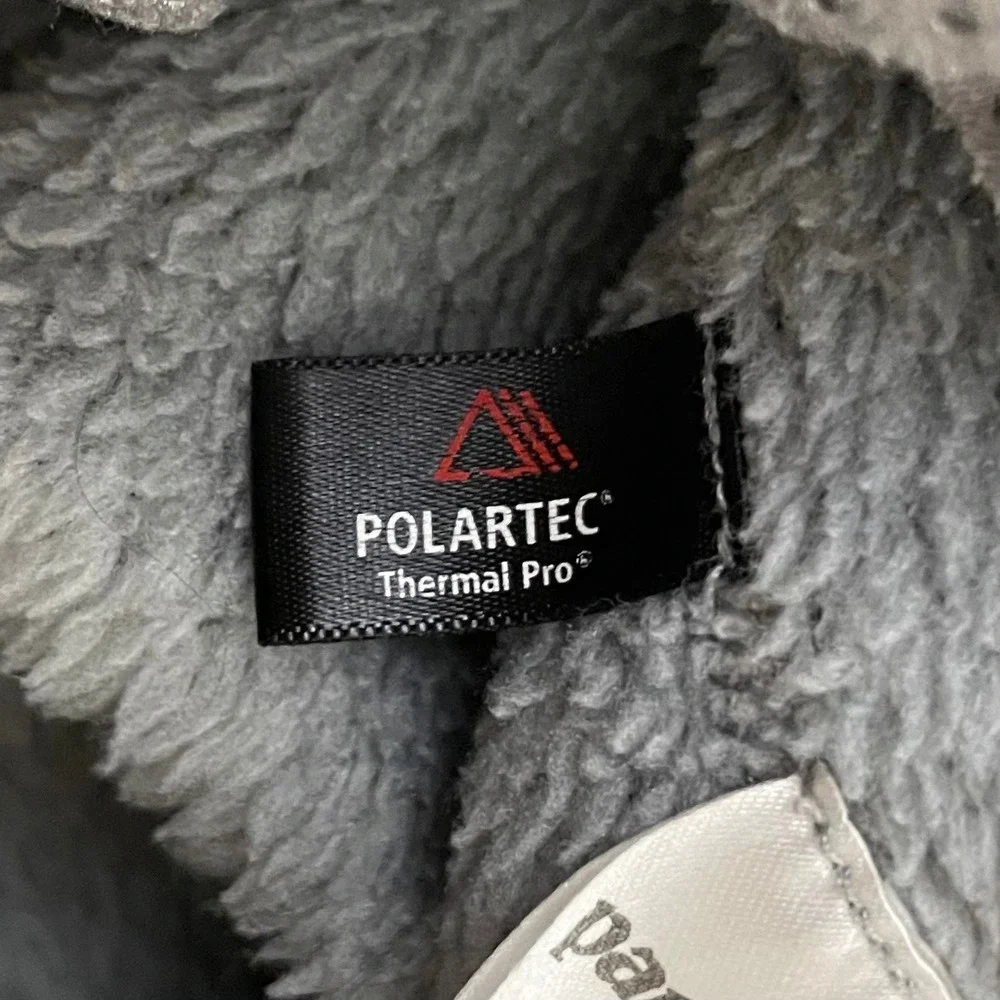 Patagonia Sweater Womens Medium Gray Retool Snap Polartec Fleece Outdoor Hiking - Picture 11 of 14